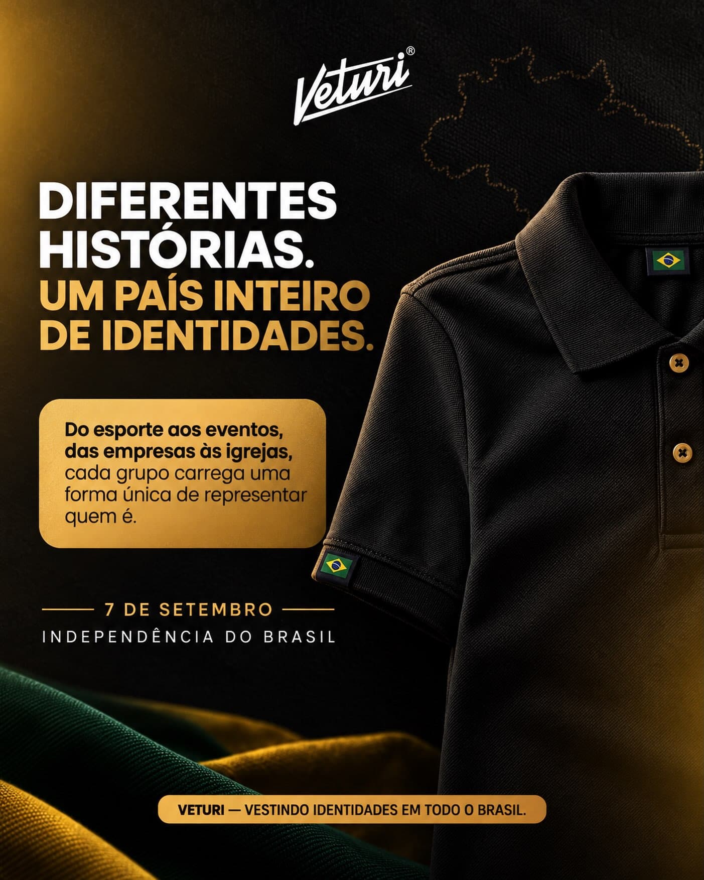Neste 7 de setembro, celebramos a diversidade que constrói o Brasil e as identidades que…